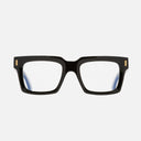 An image of the 9386 Square Optical in Black frame frontal view with arms open