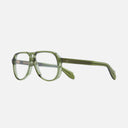 An image of the 9782 Aviator Opticals Joshua Green frame side view with arms open