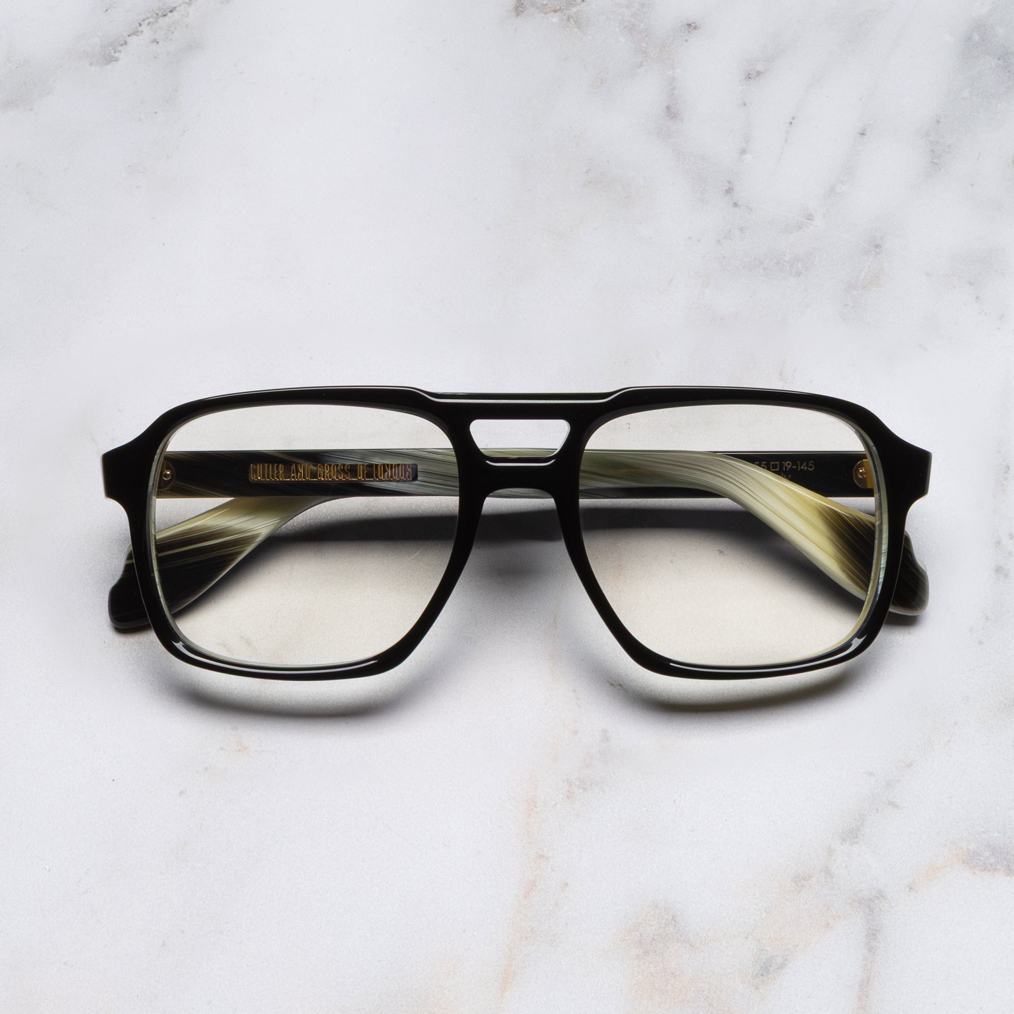 1394 Optical Aviator Glasses-Honey Turtle Havana| Cutler and Gross