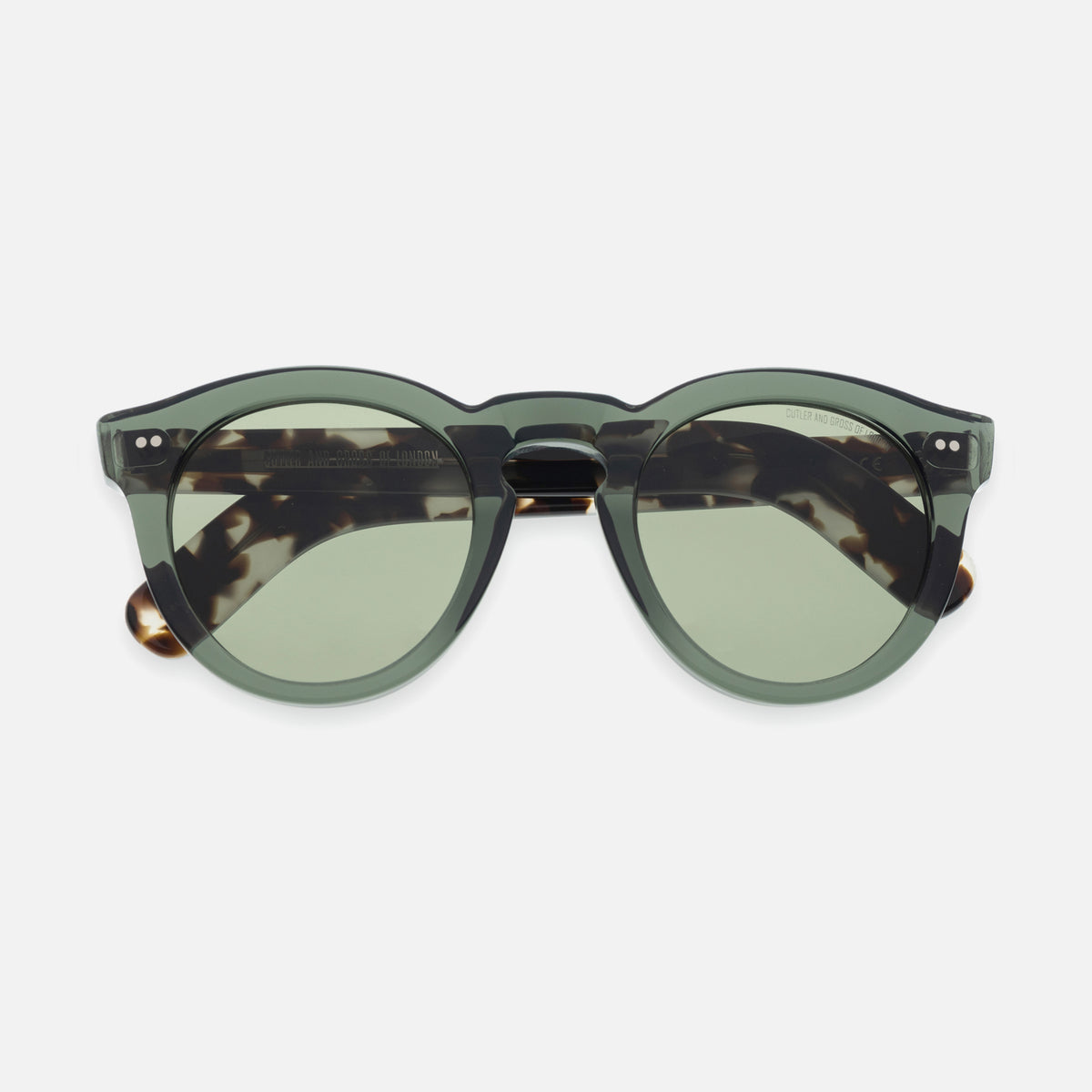 NEW CUTLER AND GROSS CG0734S 003 HAVANA GREEN WOMEN SUNGLASSES Cutler and Gross NEW CUTLER AND GROSS CG1301 003 Light Brown  main image 4
