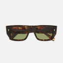 An image of the 1413 Rectangle Sunglasses Brush Stroke frame frontal view with arms closed