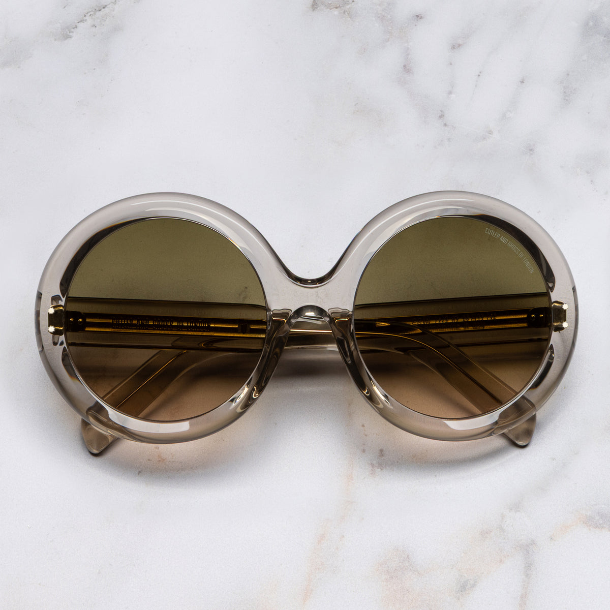 1412 Round Sunglasses | Cutler and Gross display picture 1
