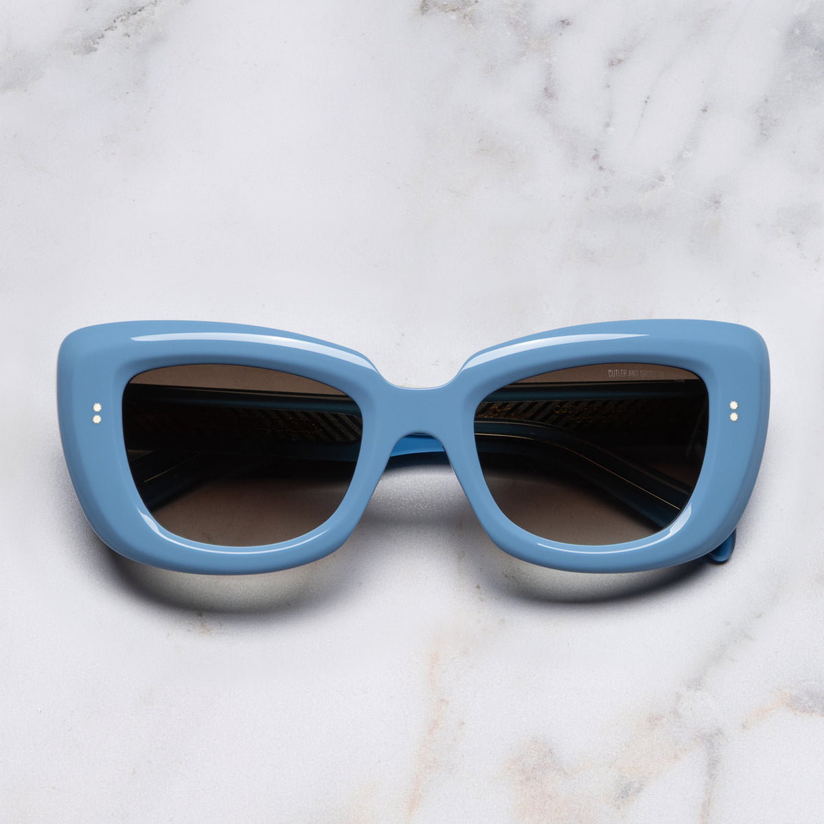 New! CUTLER AND GROSS Sunglasses CGSN 9797 A8, Authentic 9797 Cat-Eye Sunglasses | Cutler and Gross main image 2