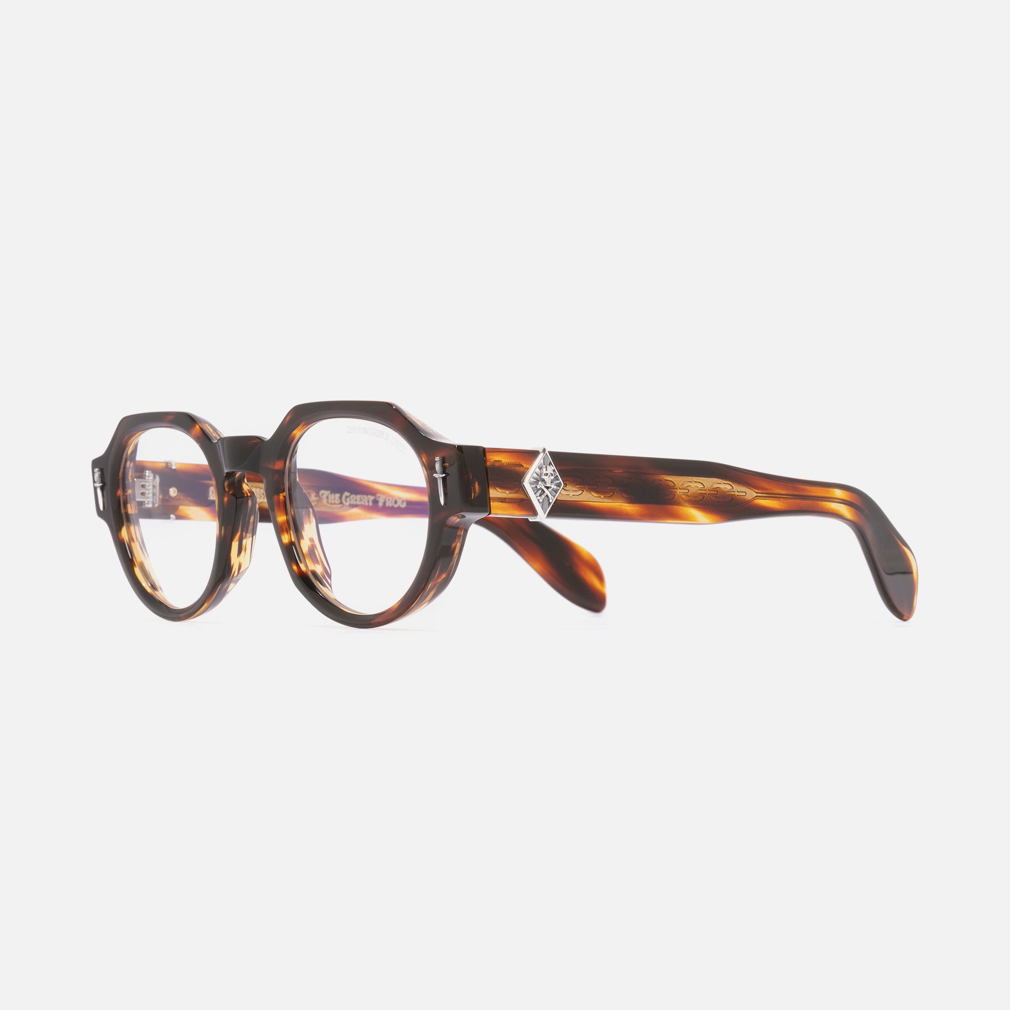 frog oval goggles The Great Frog Lucky Diamond I Round Glasses