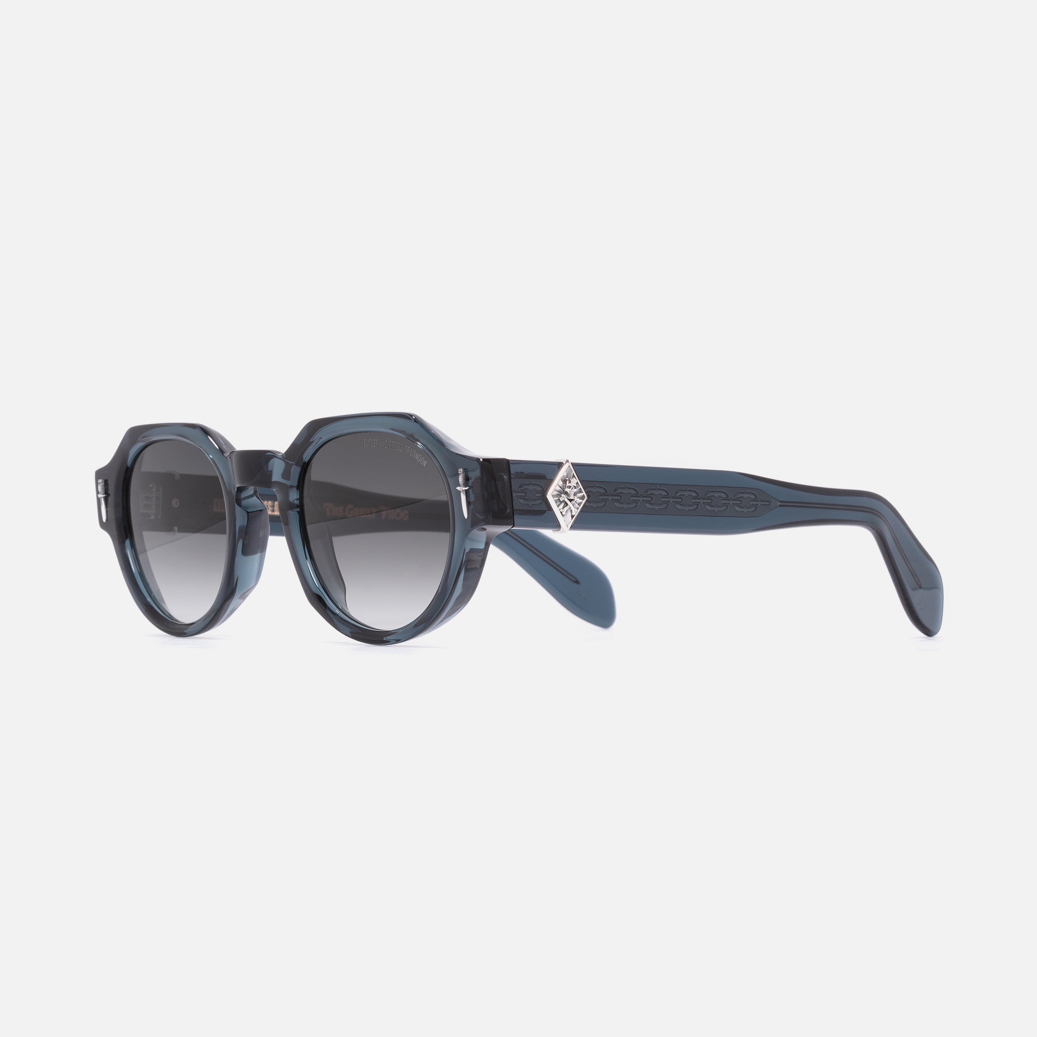 The Great Frog Lucky Diamond I Round Sunglasses| Cutler and Gross