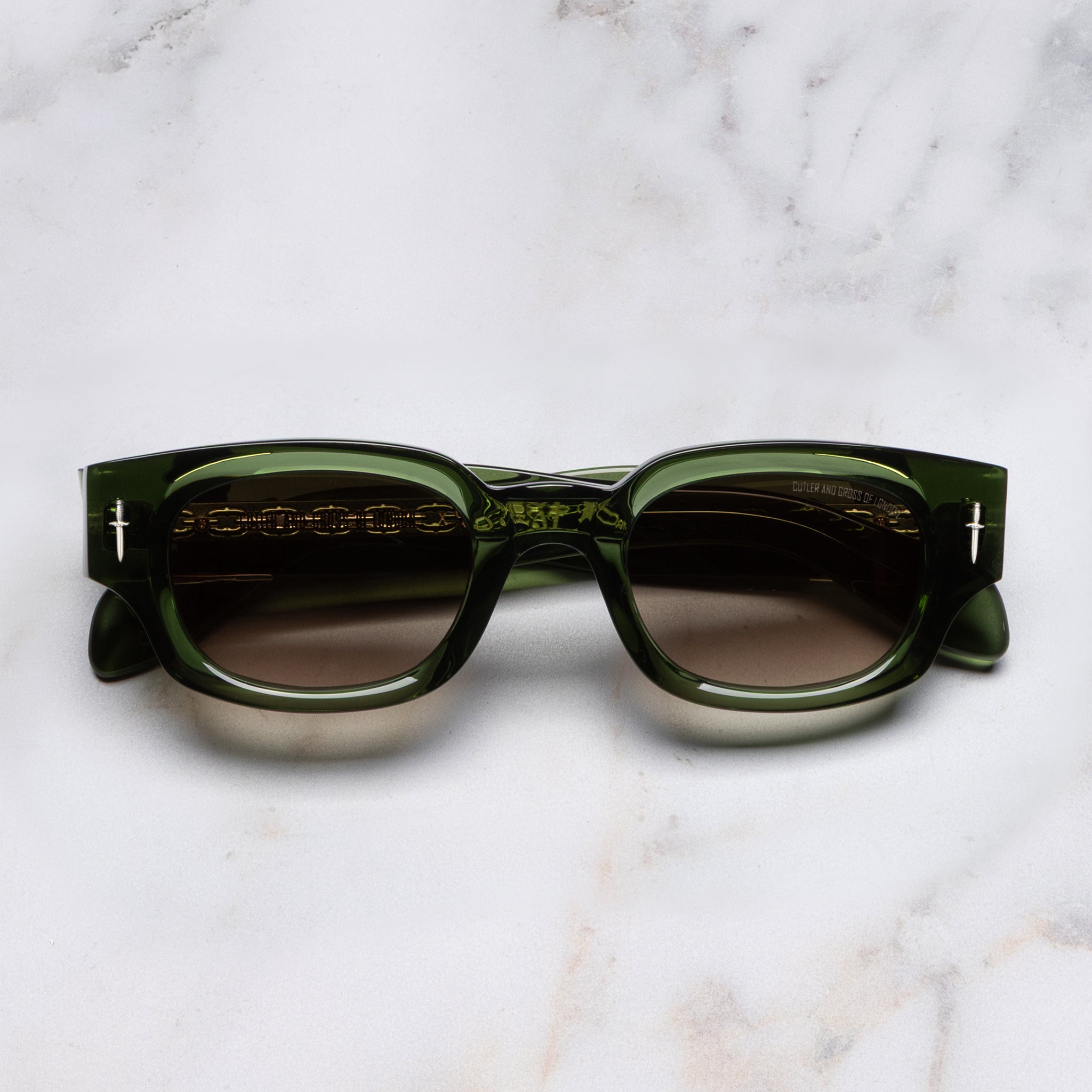 The Great Frog Soaring Eagle Rectangle Sunglasses | Cutler and Gross