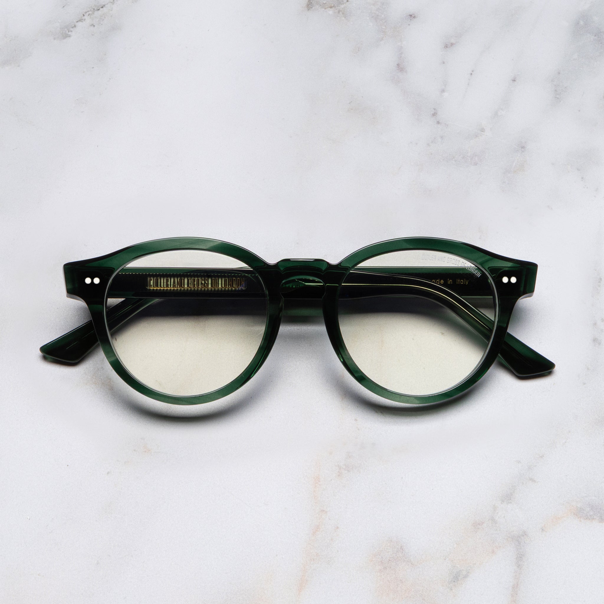 CUTLER AND GROSS 1378 + ブルーレンズ Cutler & Gross - 1378 Eyeglasses | Specs Collective