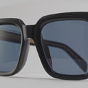 An 360 video of the 1410 Square Polarised Sunglasses in Black with arms open