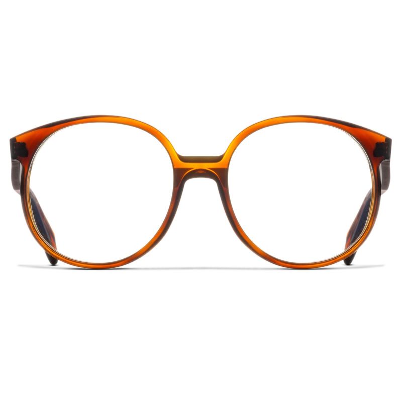 1395 Optical Round Glasses-Honey Turtle Havana