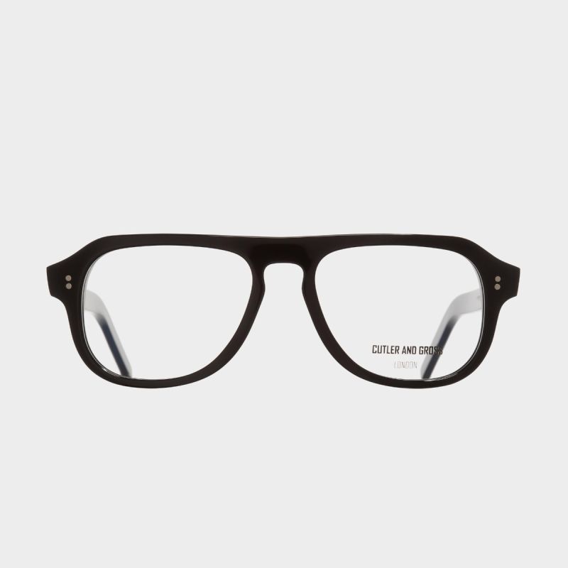 0822V3 Optical Aviator Glasses (Large)-Black