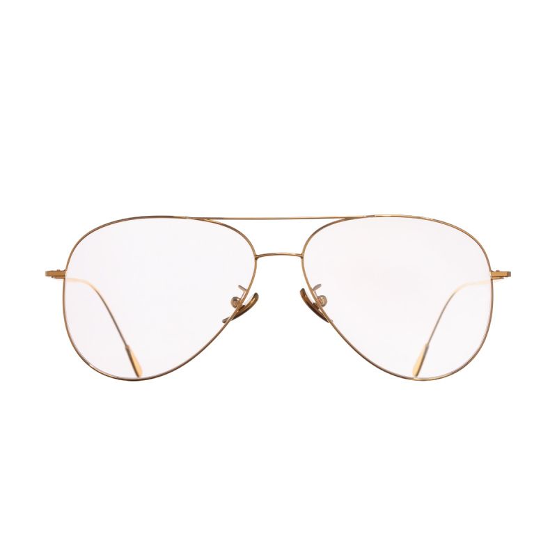 1266 Plated Optical Aviator Glasses