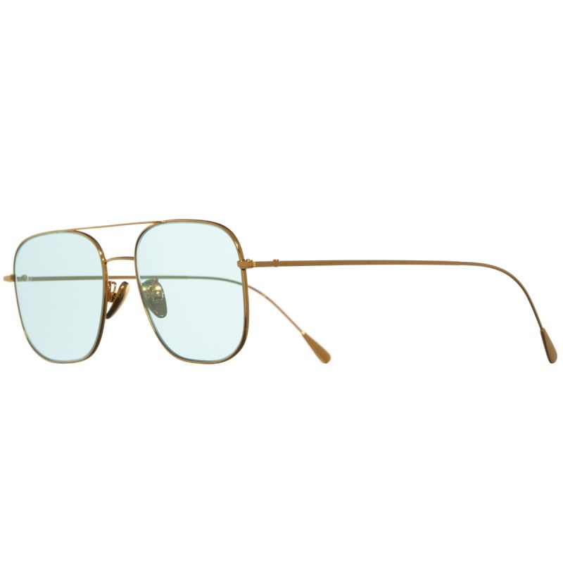 1267 Gold Plated Square Sunglasses