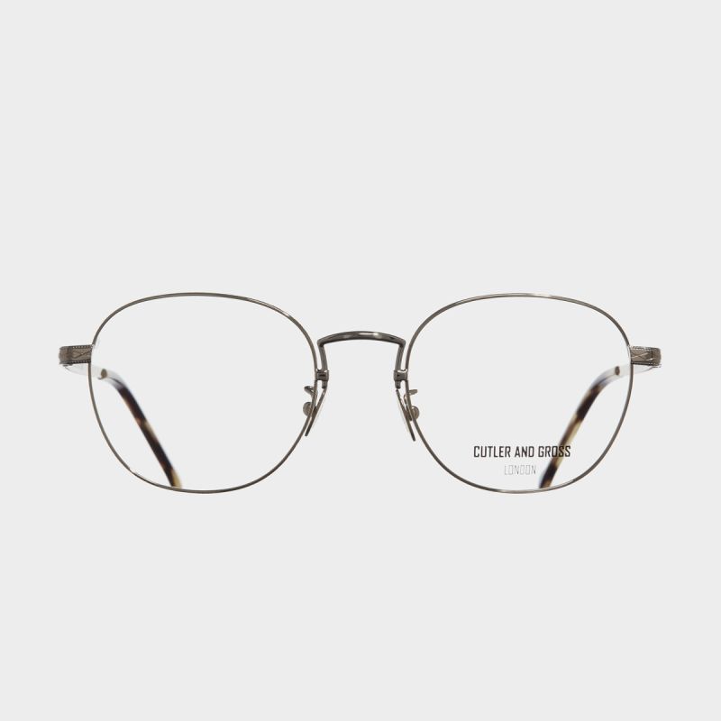 1274 Optical Square Glasses-Gold Silver