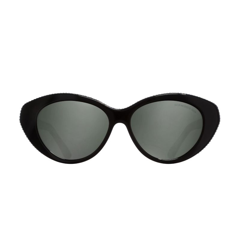 1286 Cat-Eye Sunglasses-Black