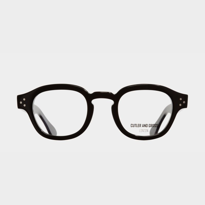 1290 Optical Square Glasses-Black