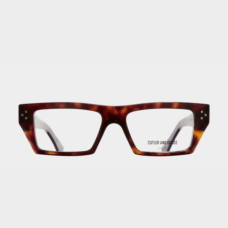 1294 Optical Rectangle Glasses-Dark Turtle