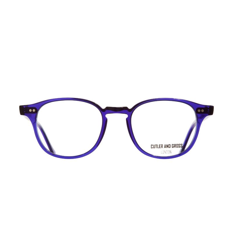 1312 Optical D-Frame Glasses (Small)-Ultraviolet