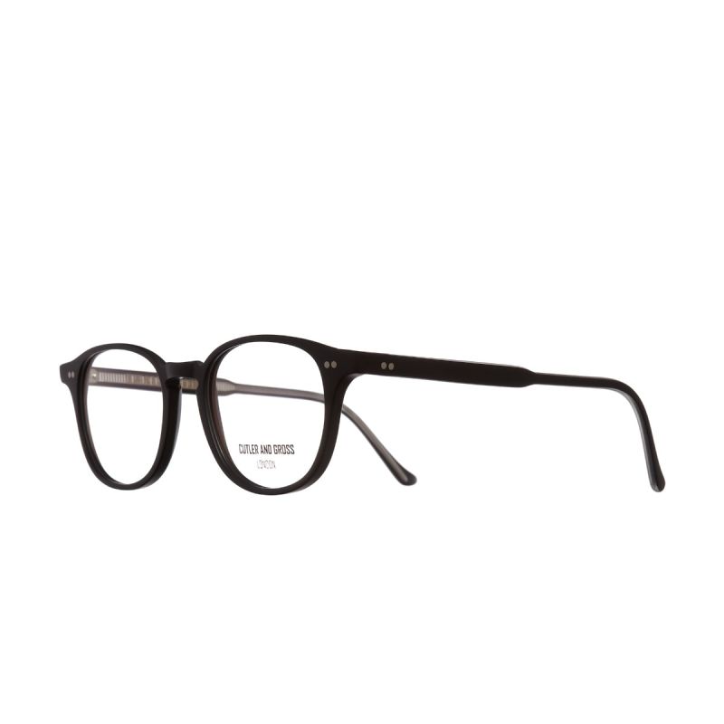 1312V2 Optical D-Frame Glasses (Large)-Matt Black