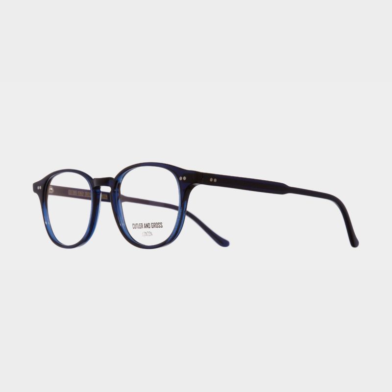 1312V2 Optical D-Frame Glasses (Large)-Classic Navy Blue