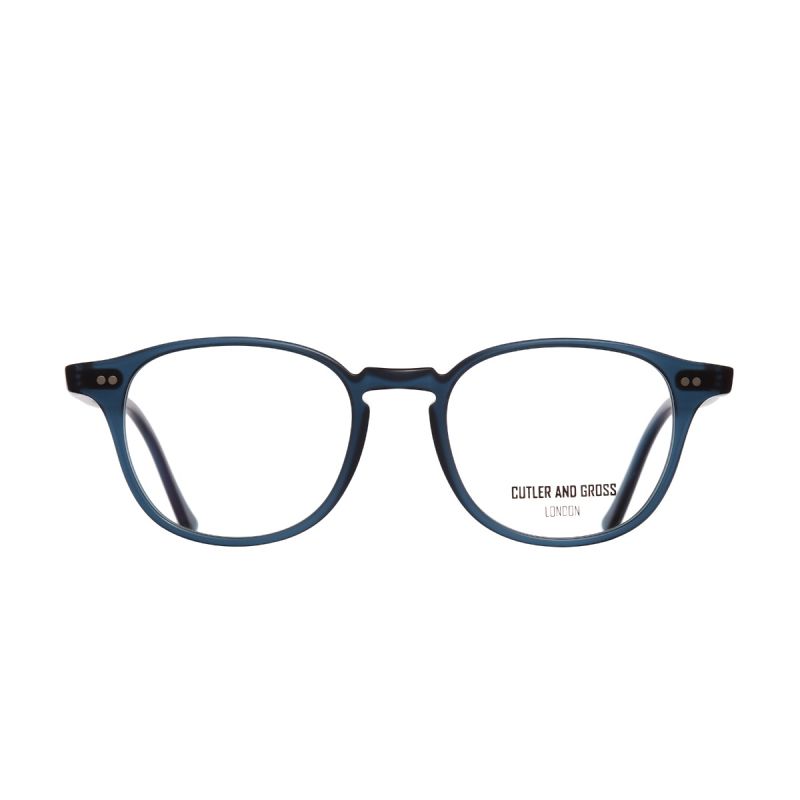 1312V2 Optical D-Frame Glasses (Large)-Matt Ocean Blue