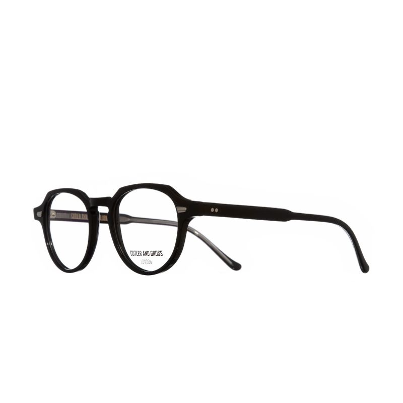 1313 Optical Round Glasses (Small)-Black