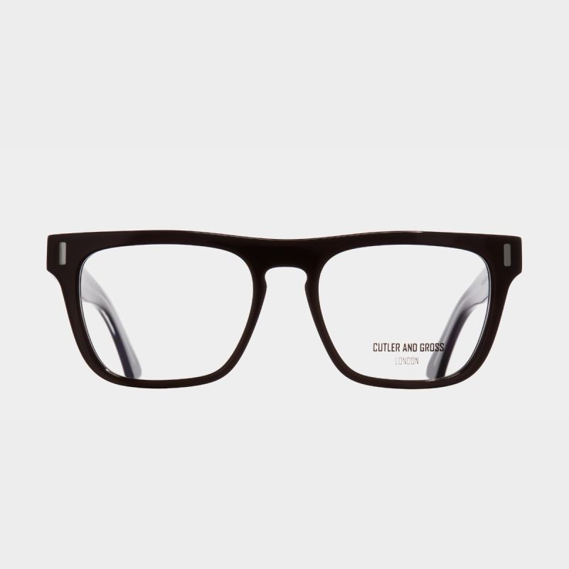 1320 Optical D-Frame Glasses-Black