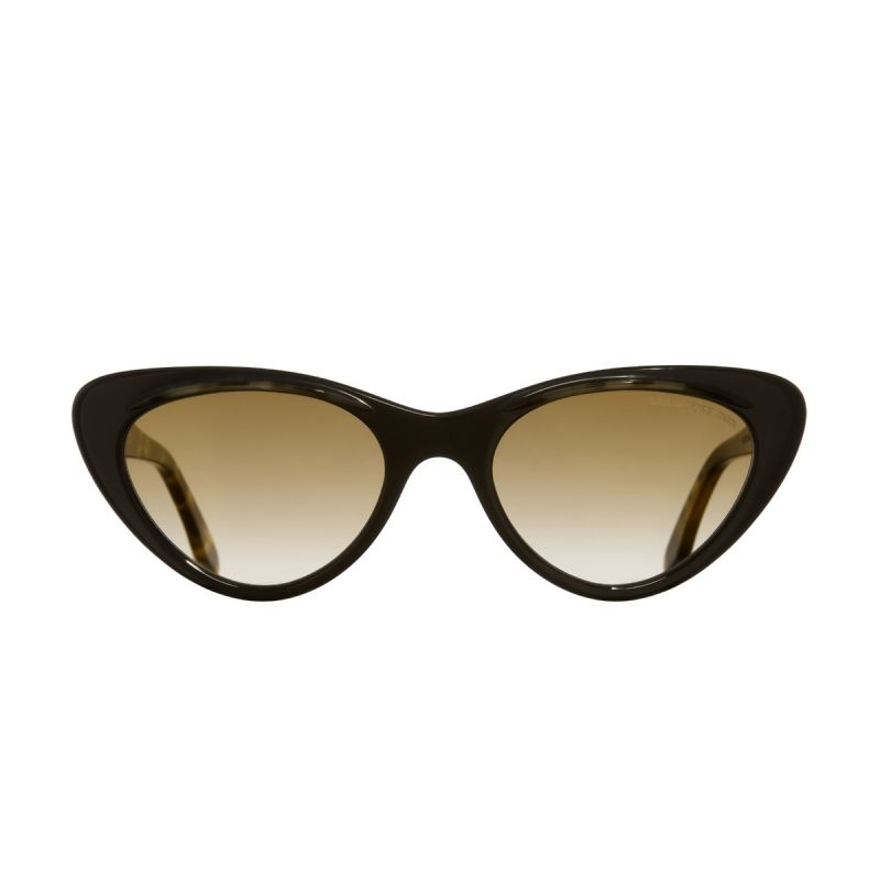 1321 Cat-Eye Sunglasses-Green Camo on Black