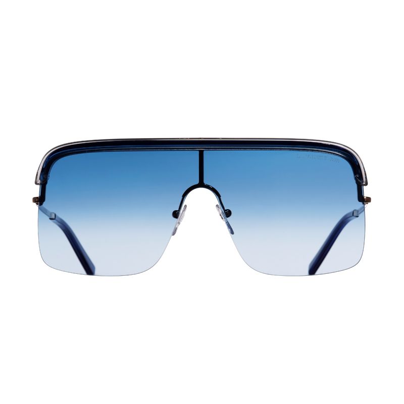 1328 Square Sunglasses-Blue