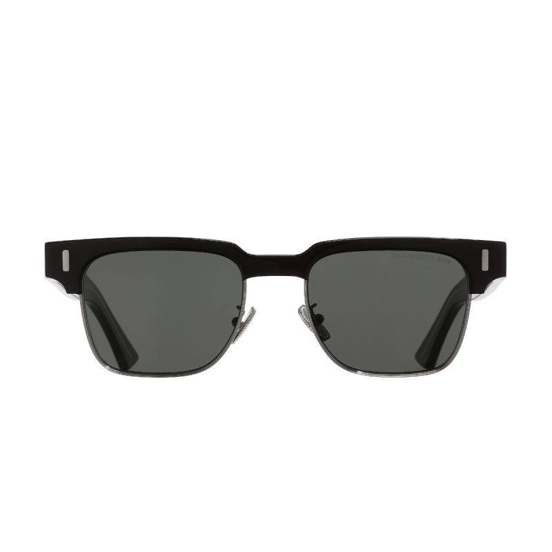 1332 Browline Sunglasses-Black