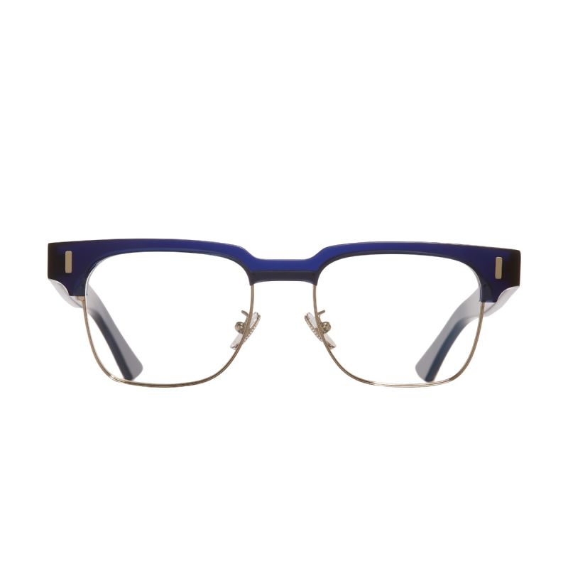 1332 Optical Browline Glasses-Classic Navy Blue