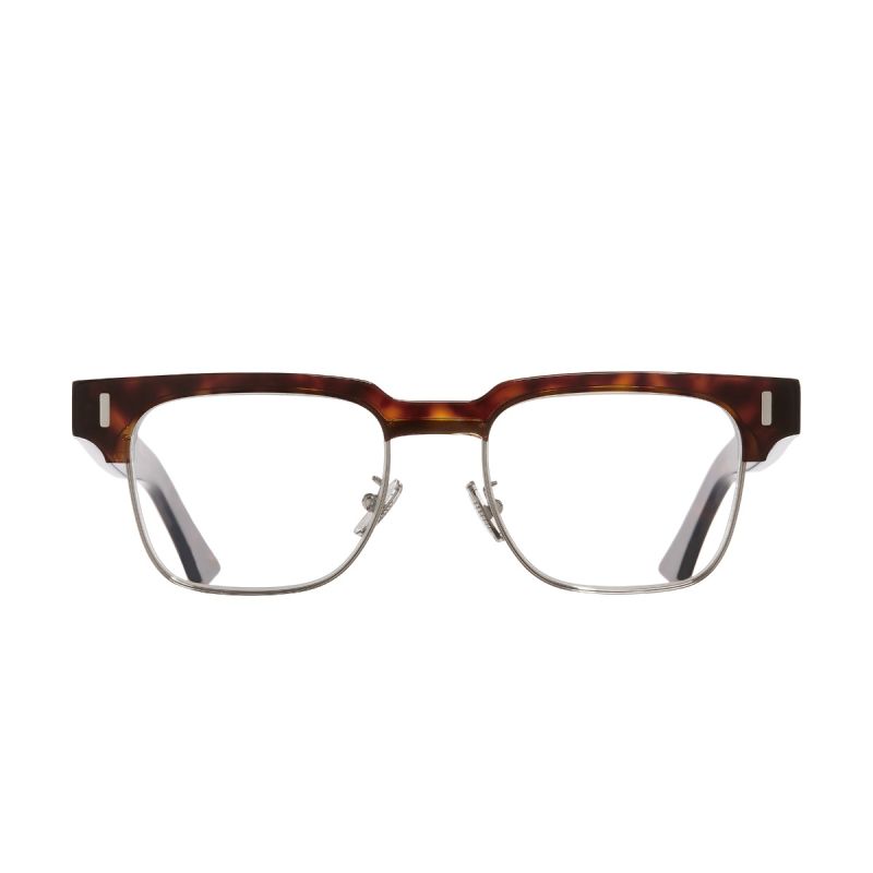 1332 Optical Browline Glasses-Dark Turtle