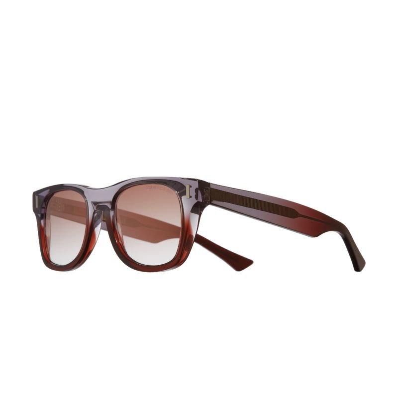 1339 D-Frame Sunglasses-Reverse Grad Sherry