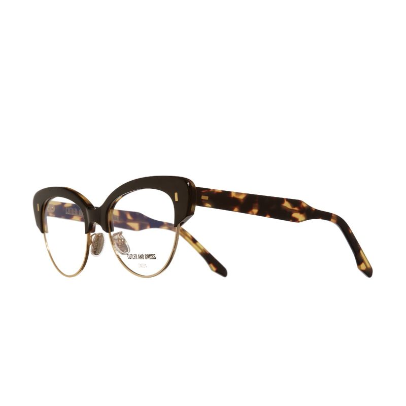 1351 Optical Cat-Eye Glasses-Black Taxi on Camo
