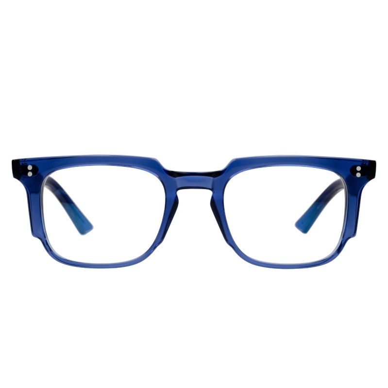 1382 Optical Square Glasses-Prussian Blue