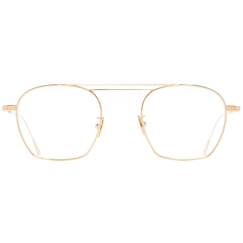 0004 Aviator Optical Glasses-18K Gold