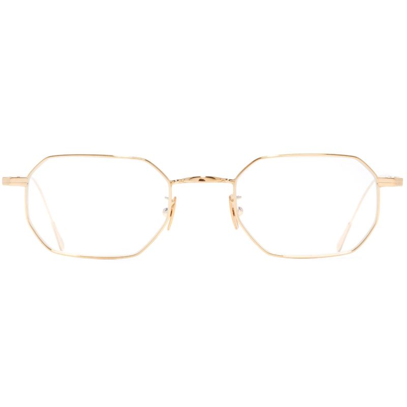 0005 Round Optical Glasses-18K Gold