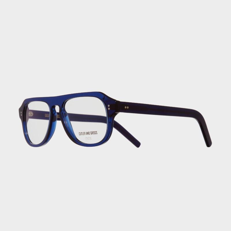 0822V3 Optical Aviator Glasses (Large)-Classic Navy Blue