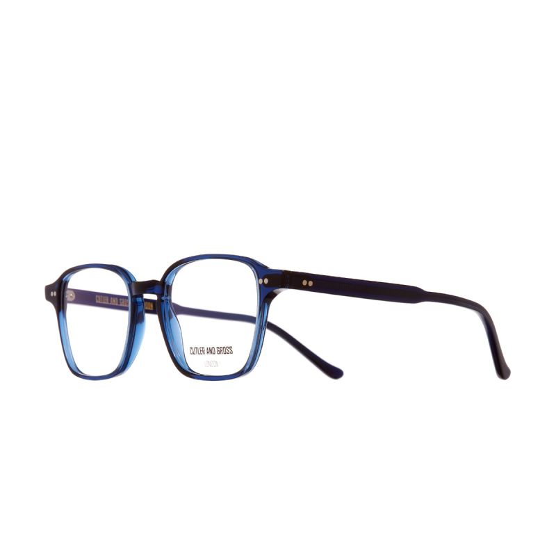 1360 Optical Square Glasses (Large)-Classic Navy Blue