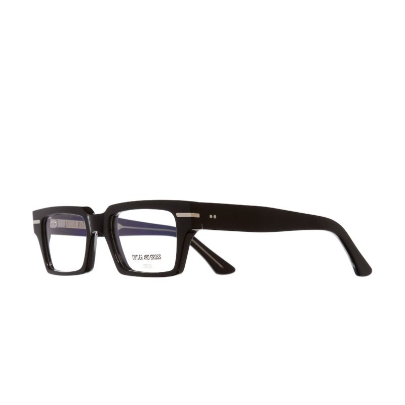 1363 Optical Rectangle Glasses-Black