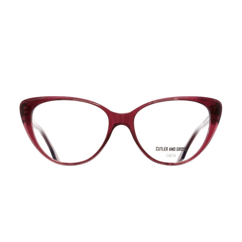 1370 Optical Cat-Eye Glasses-Red Mini