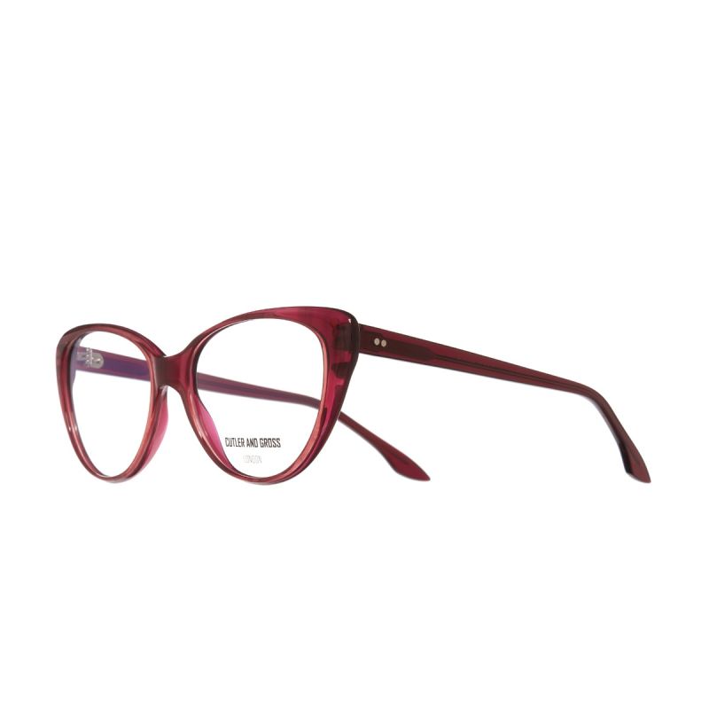 1370 Optical Cat-Eye Glasses-Red Mini