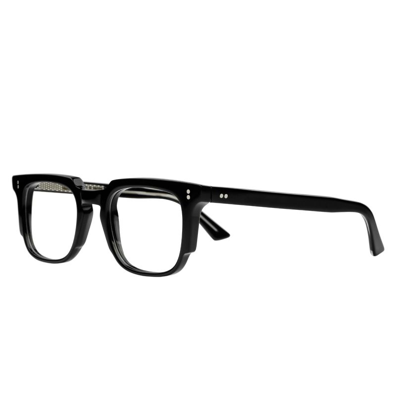 1382 Optical Square Glasses-Black