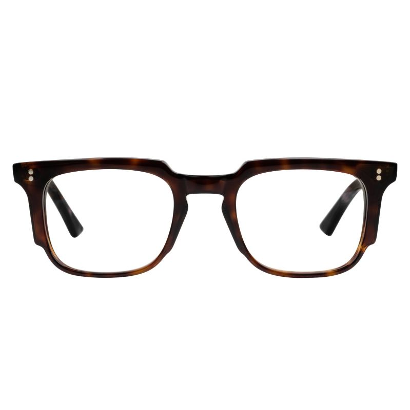 1382 Optical Square Glasses-Dark Turtle