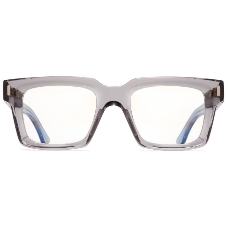 1386 Square Optical Glasses-Smoke Quartz