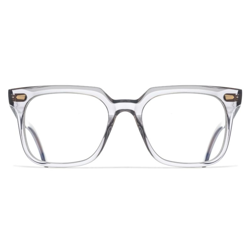 1387 Optical Square Glasses-Smoke Quartz