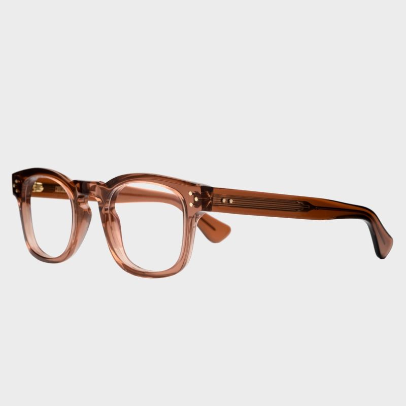 1389 Optical Square Glasses-Rhubarb