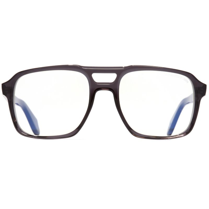 1394 Aviator Optical Glasses-Dark Grey