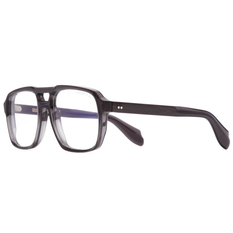 1394 Aviator Optical Glasses-Dark Grey