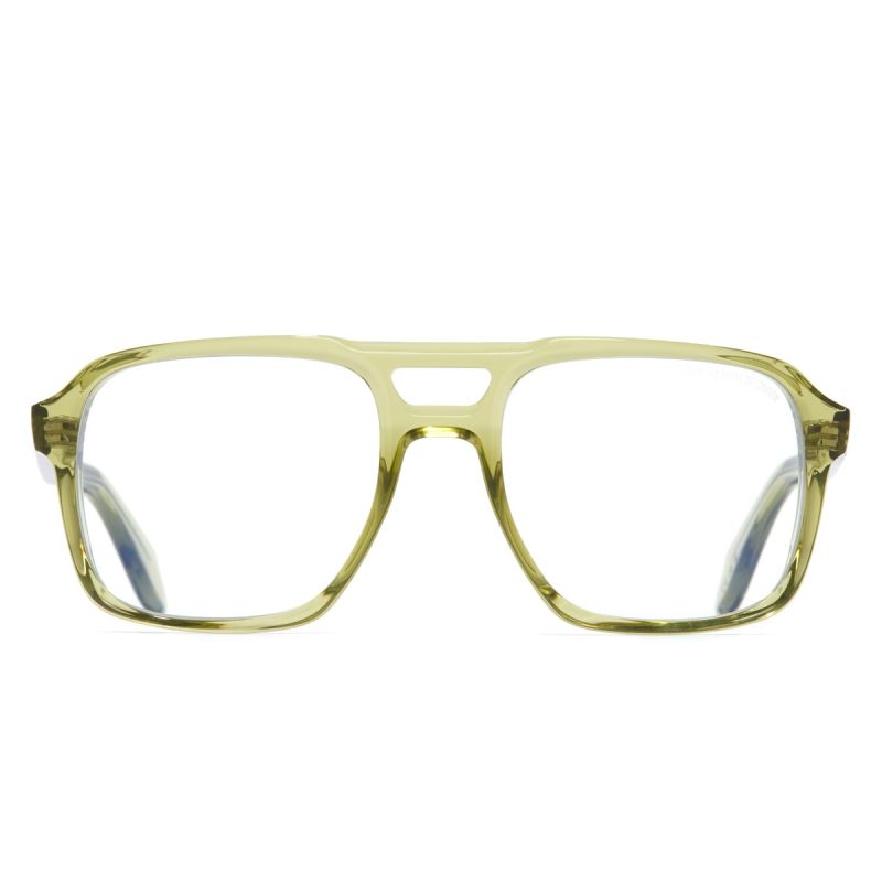 1394 Optical Aviator Glasses (Small) Crystal Green