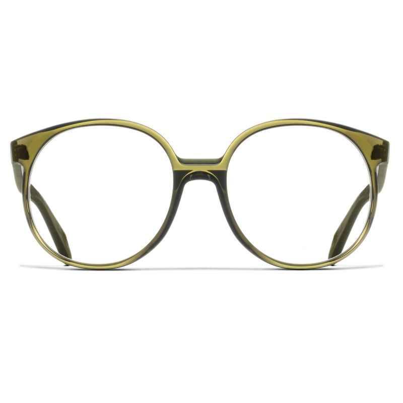 1395 Optical Round Glasses-Olive